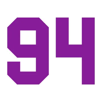 Polep vozidla Startovní číslo 94 (14 - fialová) SAMOLEPKA NA AUTO, NÁLEPKA, FÓLIE, POLEP, TUNING, VLASTNÍ TEXT, TISK, AUTOSAMOLEPKY.cz, POLEPY, OBRÁZEK, LOGO, 3D STICKERS