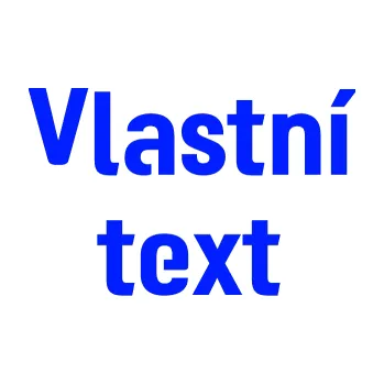 Polep vozidla Vlastní text - Moto GP (19 - modrá dynamic) SAMOLEPKA NA AUTO, NÁLEPKA, FÓLIE, POLEP, TUNING, VLASTNÍ TEXT, TISK, AUTOSAMOLEPKY.cz, POLEPY, OBRÁZEK, LOGO, 3D STICKERS