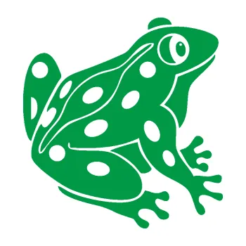 Samolepící dekorace Žába 006 pravá (12 - zelená) SAMOLEPKA NA AUTO, NÁLEPKA, FÓLIE, POLEP, TUNING, VLASTNÍ TEXT, TISK, AUTOSAMOLEPKY.cz, POLEPY, OBRÁZEK, LOGO, 3D STICKERS