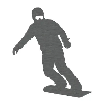 Samolepicí dekorace na vozidlo Snowboard 029 pravá (62 - škrábaný titan) SAMOLEPKA NA AUTO, NÁLEPKA, FÓLIE, POLEP, TUNING, VLASTNÍ TEXT, TISK, AUTOSAMOLEPKY.cz, POLEPY, OBRÁZEK, LOGO, 3D STICKERS