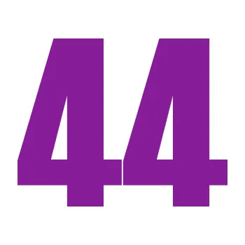 Autodoplněk Samolepka na auto Startovní číslo 44 typ 2 (14 - fialová) NÁLEPKA, FÓLIE, POLEPY, TUNING, VLASTNÍ TEXT, TISK, AUTOSAMOLEPKY.cz, SAMOLEPKY, OBRÁZEK, LOGO, VÝROBA, PRODEJ