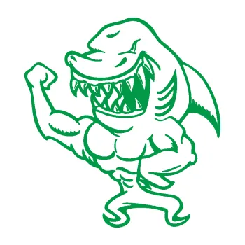 Samolepící dekorace SAMOLEPKA Žralok 016 levá svalovec (12 - zelená) NA AUTO, NÁLEPKA, FÓLIE, POLEP, TUNING, VLASTNÍ TEXT, TISK, AUTOSAMOLEPKY.cz, POLEPY, OBRÁZEK, LOGO, SAMOLEPKY