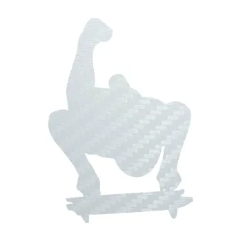 Polep vozidla Skeleton 001 pravá (51 - 3D karbon bílý) SAMOLEPKA NA AUTO, NÁLEPKA, FÓLIE, POLEP, TUNING, VLASTNÍ TEXT, TISK, AUTOSAMOLEPKY.cz, POLEPY, OBRÁZEK, LOGO, 3D STICKERS