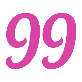 Polep vozidla SAMOLEPKA Startovní číslo 99 typ 3 (16 - růžová) NA AUTO, NÁLEPKA, FÓLIE, POLEP, TUNING, VLASTNÍ TEXT, TISK, AUTOSAMOLEPKY.cz, POLEPY, OBRÁZEK, LOGO, SAMOLEPKY