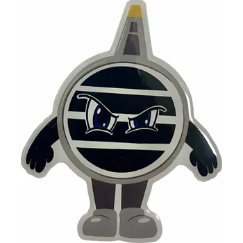 samolepka JAKO 3D Samolepka - pan Lízátko vel. 0, bílá