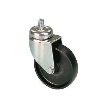 Pojezdové kolečko EPA 100/VLP Otočné polypropylenové kolo černé se šroubem 7090123