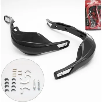 Chránič ruky pro motocykl Biketec BTHGALUBK kryty rukou černé s výztuhou