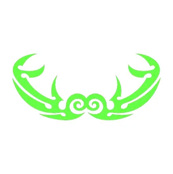 Polep vozidla SAMOLEPKA Tetování 055 (71 - Fluorescentní zelená) NA AUTO, NÁLEPKA, FÓLIE, POLEP, TUNING, VLASTNÍ TEXT, TISK, AUTOSAMOLEPKY.cz, POLEPY, OBRÁZEK, LOGO, SAMOLEPKY