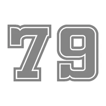Polep vozidla Startovní číslo 79 typ 5 (17 - šedá) SAMOLEPKA NA AUTO, NÁLEPKA, FÓLIE, POLEP, TUNING, VLASTNÍ TEXT, TISK, AUTOSAMOLEPKY.cz, POLEPY, OBRÁZEK, LOGO, 3D STICKERS