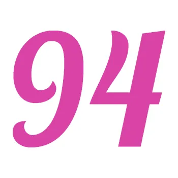 Polep vozidla SAMOLEPKA Startovní číslo 94 typ 3 (16 - růžová) NA AUTO, NÁLEPKA, FÓLIE, POLEP, TUNING, VLASTNÍ TEXT, TISK, AUTOSAMOLEPKY.cz, POLEPY, OBRÁZEK, LOGO, SAMOLEPKY