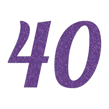 Polep vozidla SAMOLEPKA Startovní číslo 40 typ 3 (87 - Ultra Metalic fialová) NA AUTO, NÁLEPKA, FÓLIE, POLEP, TUNING, VLASTNÍ TEXT, TISK, AUTOSAMOLEPKY.cz, POLEPY, OBRÁZEK, LOGO, SAMOLEPKY