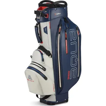 Golfový bag Big Max Big Max AQUA Sport 360 Cart Bag WHITE/NAVY/RED
