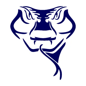 Samolepící dekorace SAMOLEPKA Zmije 001 pravá (23 - tmavě modrá) NA AUTO, NÁLEPKA, FÓLIE, POLEP, TUNING, VLASTNÍ TEXT, TISK, AUTOSAMOLEPKY.cz, POLEPY, OBRÁZEK, LOGO, SAMOLEPKY