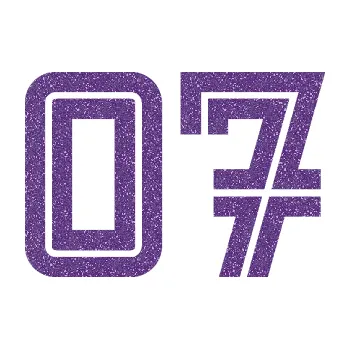 Polep vozidla SAMOLEPKA Startovní číslo 07 typ 7 (87 - Ultra Metalic fialová) NA AUTO, NÁLEPKA, FÓLIE, POLEP, TUNING, VLASTNÍ TEXT, TISK, AUTOSAMOLEPKY.cz, POLEPY, OBRÁZEK, LOGO, SAMOLEPKY