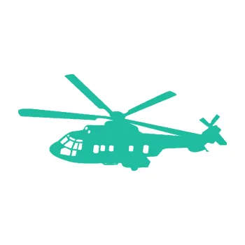 Polep vozidla SAMOLEPKA Vrtulník 003 levá helikoptéra (25 - tyrkysová) NA AUTO, NÁLEPKA, FÓLIE, POLEP, TUNING, VLASTNÍ TEXT, TISK, AUTOSAMOLEPKY.cz, POLEPY, OBRÁZEK, LOGO, SAMOLEPKY