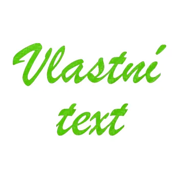 Polep vozidla Vlastní text - Brush Script (58 - 3D karbon zelený kawasaki) SAMOLEPKA NA AUTO, NÁLEPKA, FÓLIE, POLEP, TUNING, VLASTNÍ TEXT, TISK, AUTOSAMOLEPKY.cz, POLEPY, OBRÁZEK, LOGO, 3D STICKERS