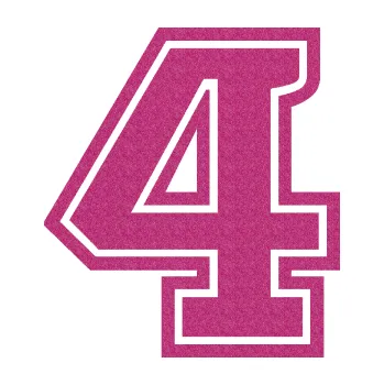 Polep vozidla Startovní číslo 4 typ 5 (90 - Ultra Metalic růžová) SAMOLEPKA NA AUTO, NÁLEPKA, FÓLIE, POLEP, TUNING, VLASTNÍ TEXT, TISK, AUTOSAMOLEPKY.cz, POLEPY, OBRÁZEK, LOGO, 3D STICKERS