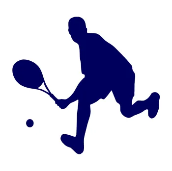 Polep vozidla Tenista 007 levá (23 - tmavě modrá) SAMOLEPKA NA AUTO, NÁLEPKA, FÓLIE, POLEP, TUNING, VLASTNÍ TEXT, TISK, AUTOSAMOLEPKY.cz, POLEPY, OBRÁZEK, LOGO, 3D STICKERS