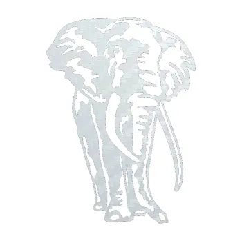 Samolepící dekorace SAMOLEPKA Slon 025 pravá (51 - 3D karbon bílý) NA AUTO, NÁLEPKA, FÓLIE, POLEP, TUNING, VLASTNÍ TEXT, TISK, AUTOSAMOLEPKY.cz, POLEPY, OBRÁZEK, LOGO, SAMOLEPKY