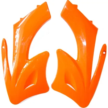 Dětská tříkolka Postranní plasty Apollo, Oranžové