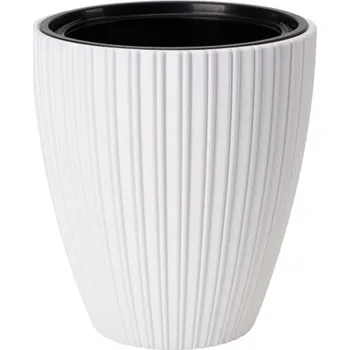 Květináč Květináč MIKA, bílá 30 x 32 cm