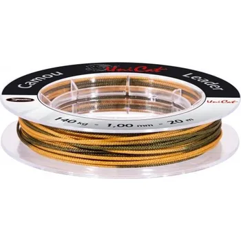 Saenger pletená šnůra Uni Cat New Age Camou Leader 0,6mm 80 kg 20m