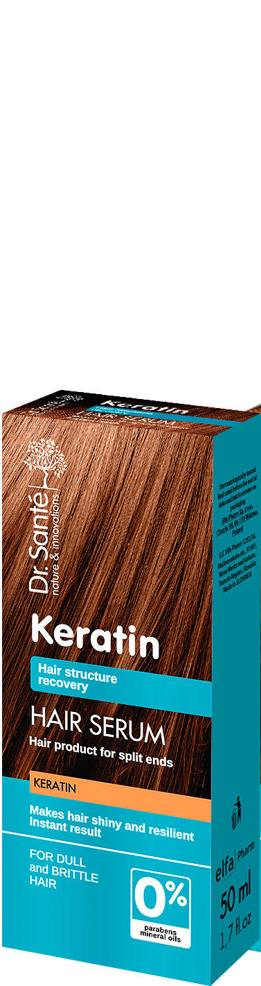 Dr. SANTÉ Keratin sérum na lámavé a matné vlasy 50ml