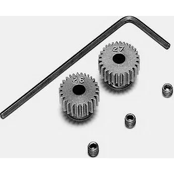 RC náhradní díl Tamiya 53117 0,4 Steel Pinion (26T/27T) - expresní doprava
