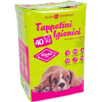Kosmetika pro psa Farm Company hygienické podložky 60x60cm 40 ks