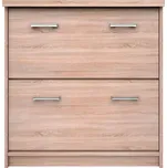 MOB Botník (skříňka na boty) Tempo Kondela Topta Typ 25 2K (dub sonoma)