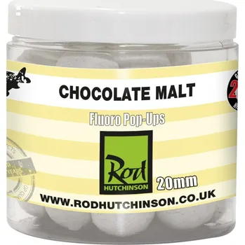 Boilies RH Fluoro Pop-Ups Chocolate Malt with Regular Sense Appeal 20mm