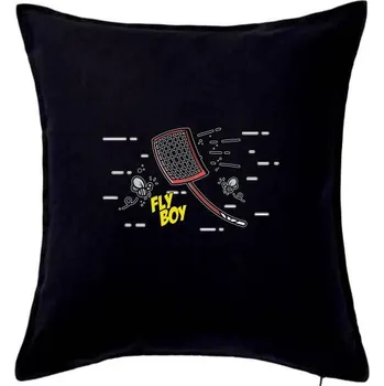 Polštář Fly Boy - Polštář 50x50 - 50x50 - Pouze potah ( Černá )