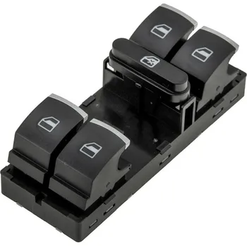Přepínače stahování oken VW TIGUAN TOURAN (1T) POLO (6R) chrom