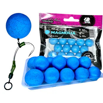 Boilies LK Baits Pop-up Extra Magnolia 18mm, 14ks - Limitovaná Edice