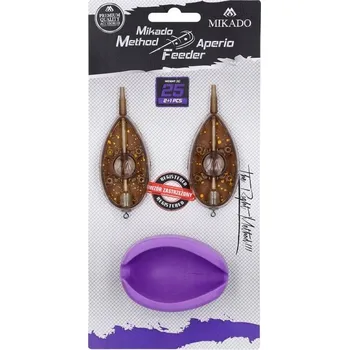MIKADO Krmítka SET - METHOD FEEDER Q.M.F. APERIO SET-XL 3 x 80 g + forma