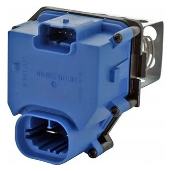 Řídící jednotka Předřadný odpor, regulátor topení Peugeot 307 308 3008 5008 modrý