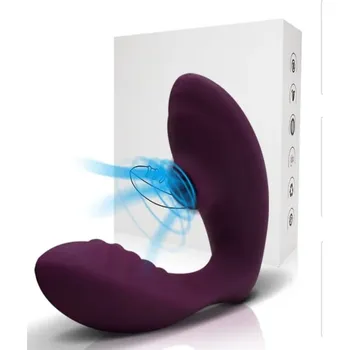 Vibrátor Vibrátor 2v1 Barva: Fialová