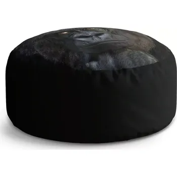 Sedací pytel Kulatý taburet Circle Gorila: 38x48 cm - Sablio