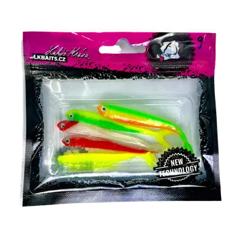 Umělá nástraha LK Baits Predátor Set Smáček v dipu 7 cm, 5ks