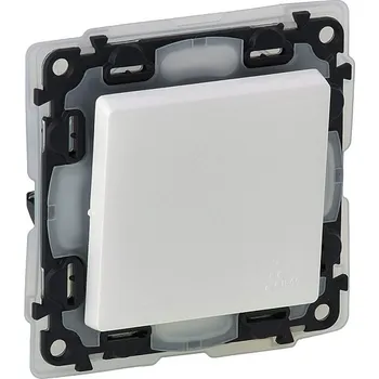vypínač Valena Life tlačítko 1/0 ip44 bílá Legrand 752171 (Legrand 752171)