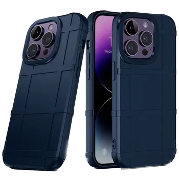 Pouzdro na mobilní telefon Prémiový infantry ochranný silikonový obal iPhone 12 Pro Barva: Tmavě modrá