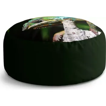 Sedací pytel Kulatý taburet Circle Chameleon: 38x48 cm - Sablio