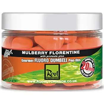 Boilies RH Fluoro Dumbell Pop Ups Mulberry Florentine 20mm