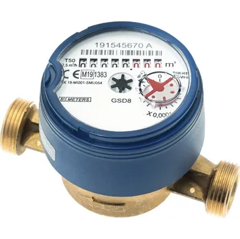 vodoměr B-METERS bytový vodoměr 30°C, 3/4" x 130 mm, Qn 4,0