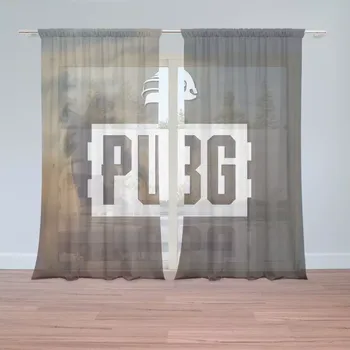 Záclona Záclony PUBG Vojáci: 2 ks - 150x250 cm - Sablio