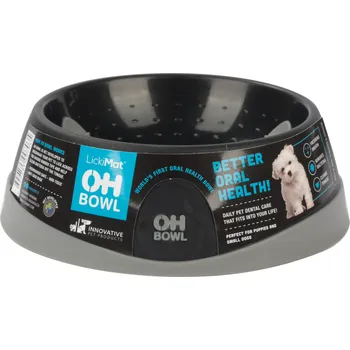 Miska pro psa LickiMat Zpomalovací Miska OH Bowl Černá S