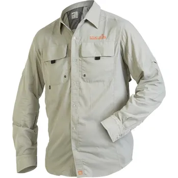 Pánská košile Norfin košile Shirt Focus Gray vel. XL