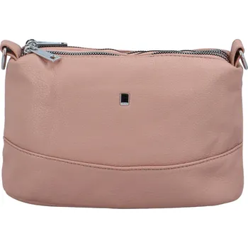 Dámská koženková crossbody Shoshana, růžová