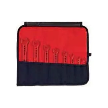 Ruční nářadí WIHA Sada izolovaných jednostranných vidlicových klíčů 5590NT8, 8dílná 33180