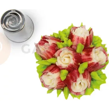 Výroba svíčky Cukrářská špička na zdobení 03 - ø 25 mm | SILIKOMART, Flower Tubes